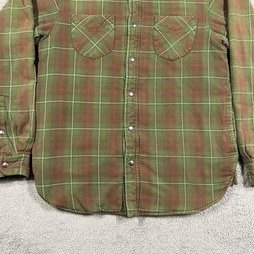 The North Face Trapper Flannel Jacket Shacket Mens Small Lined Insulated Snap